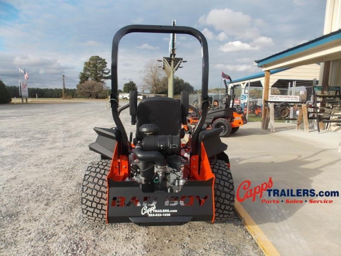 New 2023 Bad Boy Outlaw Rebel BRB61FX850 Lawn