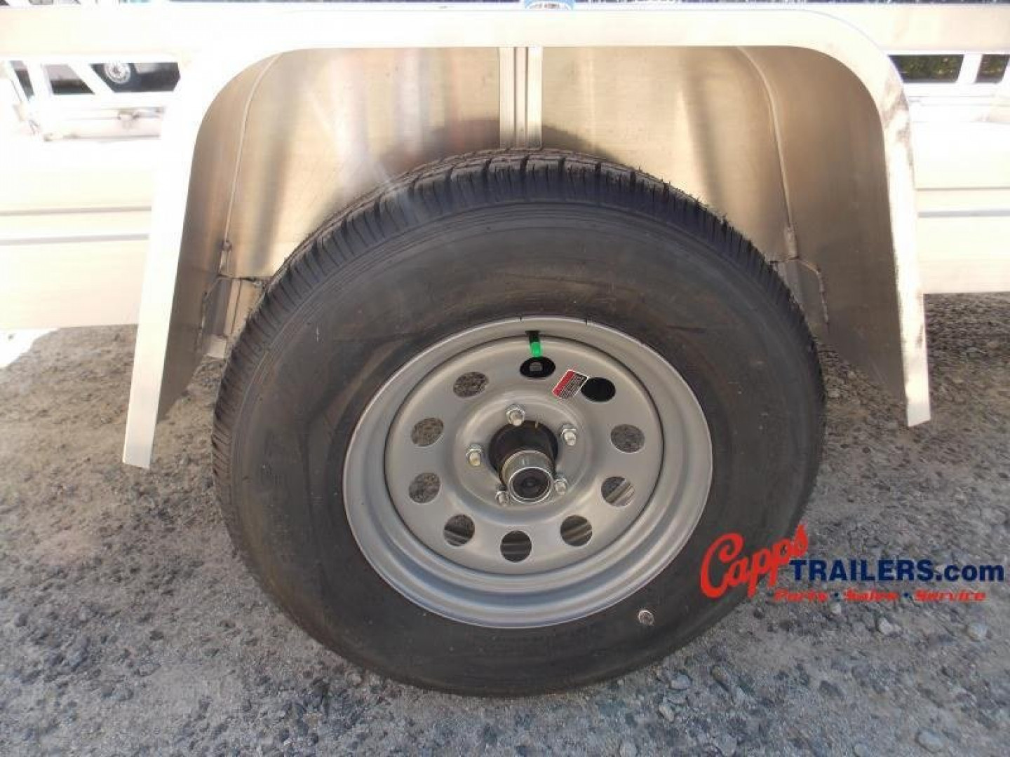 New 2027 Aluma AL 7812ESA-S-TG-LADDER RACK Utility Trailer