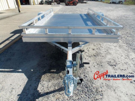 New 2027 Aluma AL 7812ESA-S-TG-LADDER RACK Utility Trailer