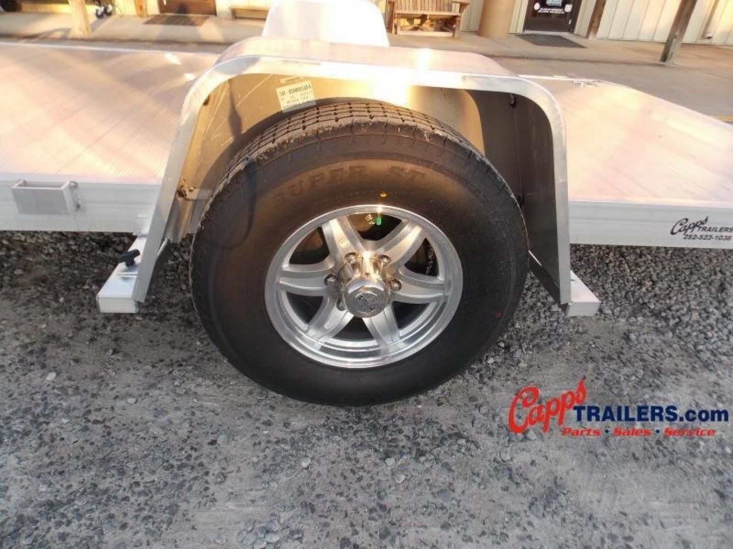 New 2025 ALUMA AL 8214H-TILT-S-EL-RTD Sling Shot PKG Utility Trailer