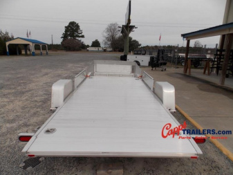 New 2025 ALUMA AL 8214H-TILT-S-EL-RTD Sling Shot PKG Utility Trailer
