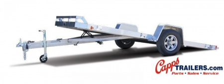 New 2025 ALUMA AL 8214H-TILT-S-EL-RTD Sling Shot PKG Utility Trailer