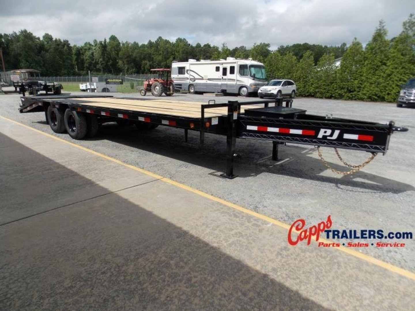 New 2024 PJ Trailers PJ PLP25A2BSWK DECKOVER TRAILER