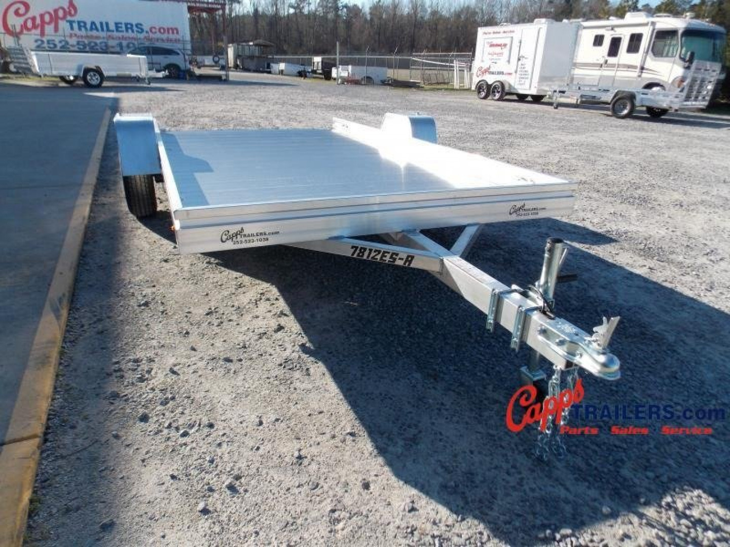 New 2027 Aluma AL 7812ESA-S-TG Utility Trailer