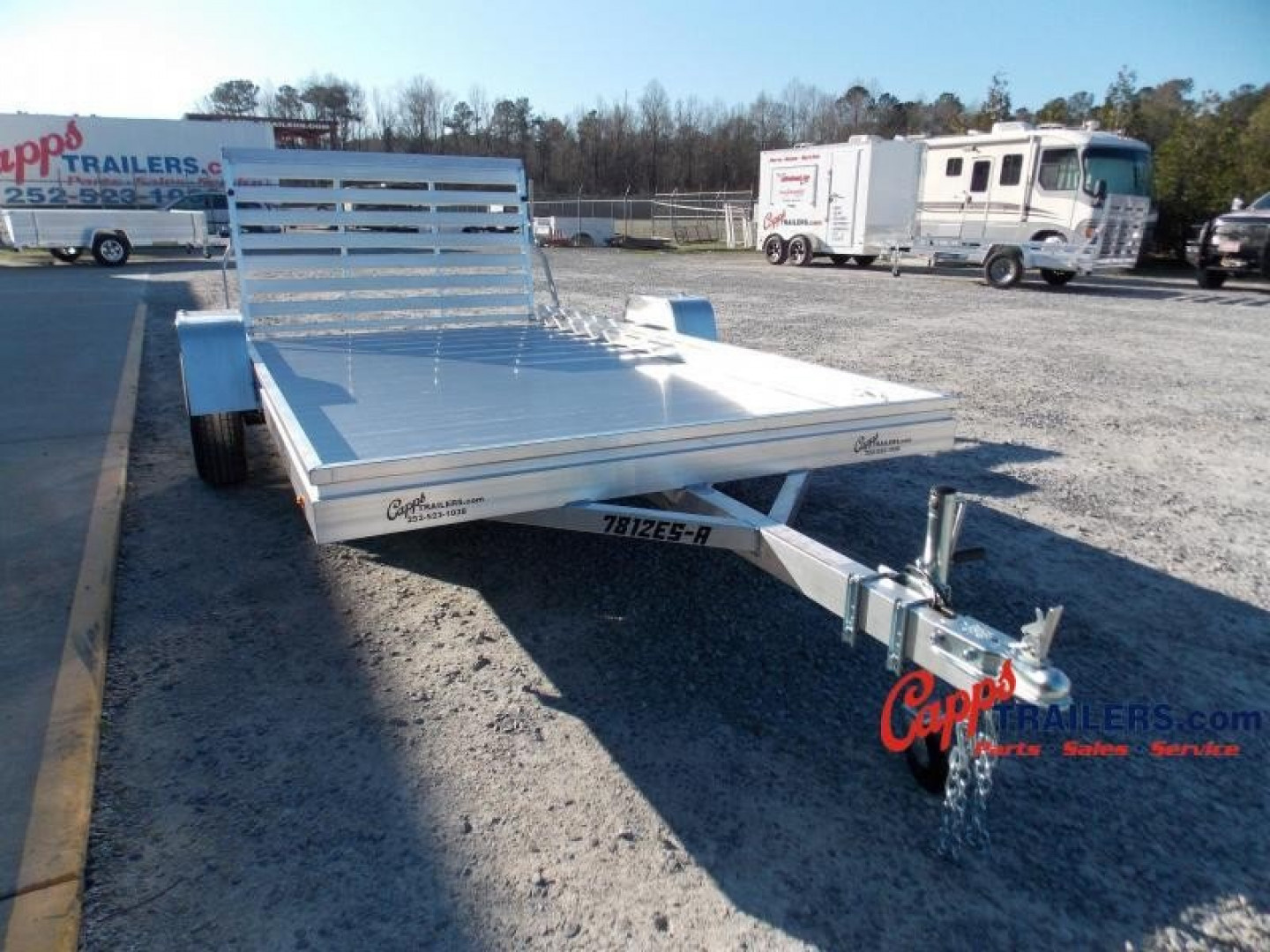 New 2027 Aluma AL 7812ESA-S-TG Utility Trailer