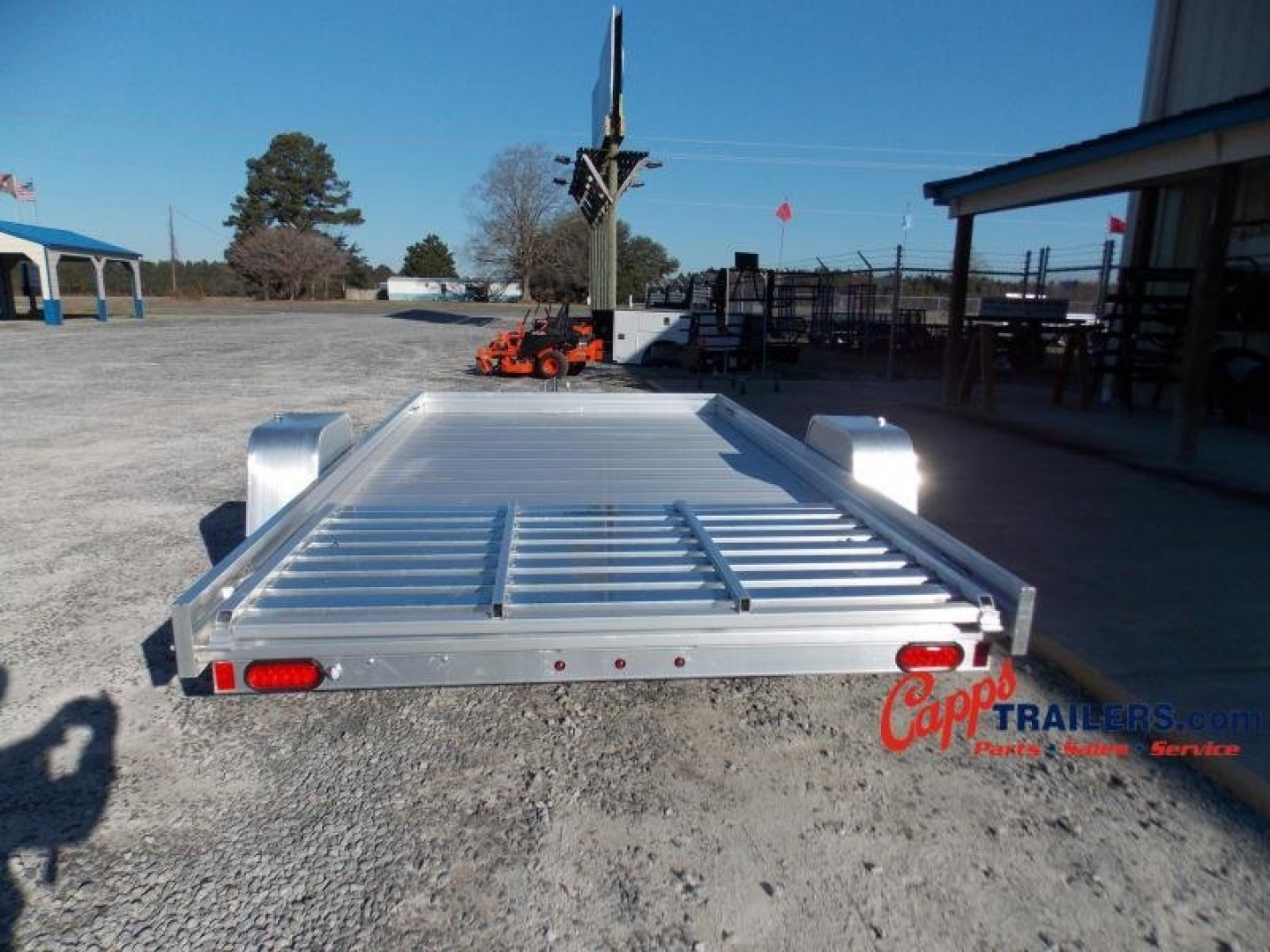 New 2027 Aluma AL 7812ESA-S-TG Utility Trailer