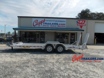 New 2020 Aluma 8220-14K-TA-EL-R-DT-RTD Equipment Trailer