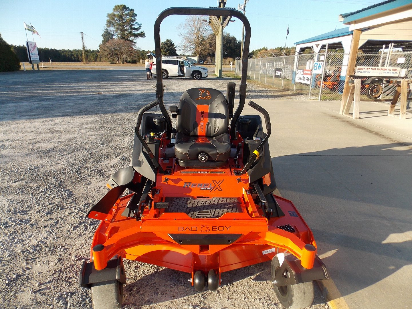 New 2024 Bad Boy Rebel X BRBX6137VG Lawn