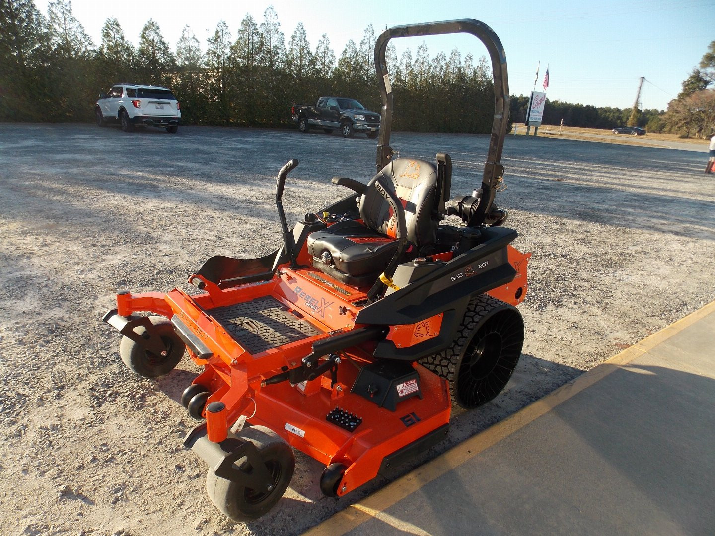 New 2024 Bad Boy Rebel X BRBX6137VG Lawn