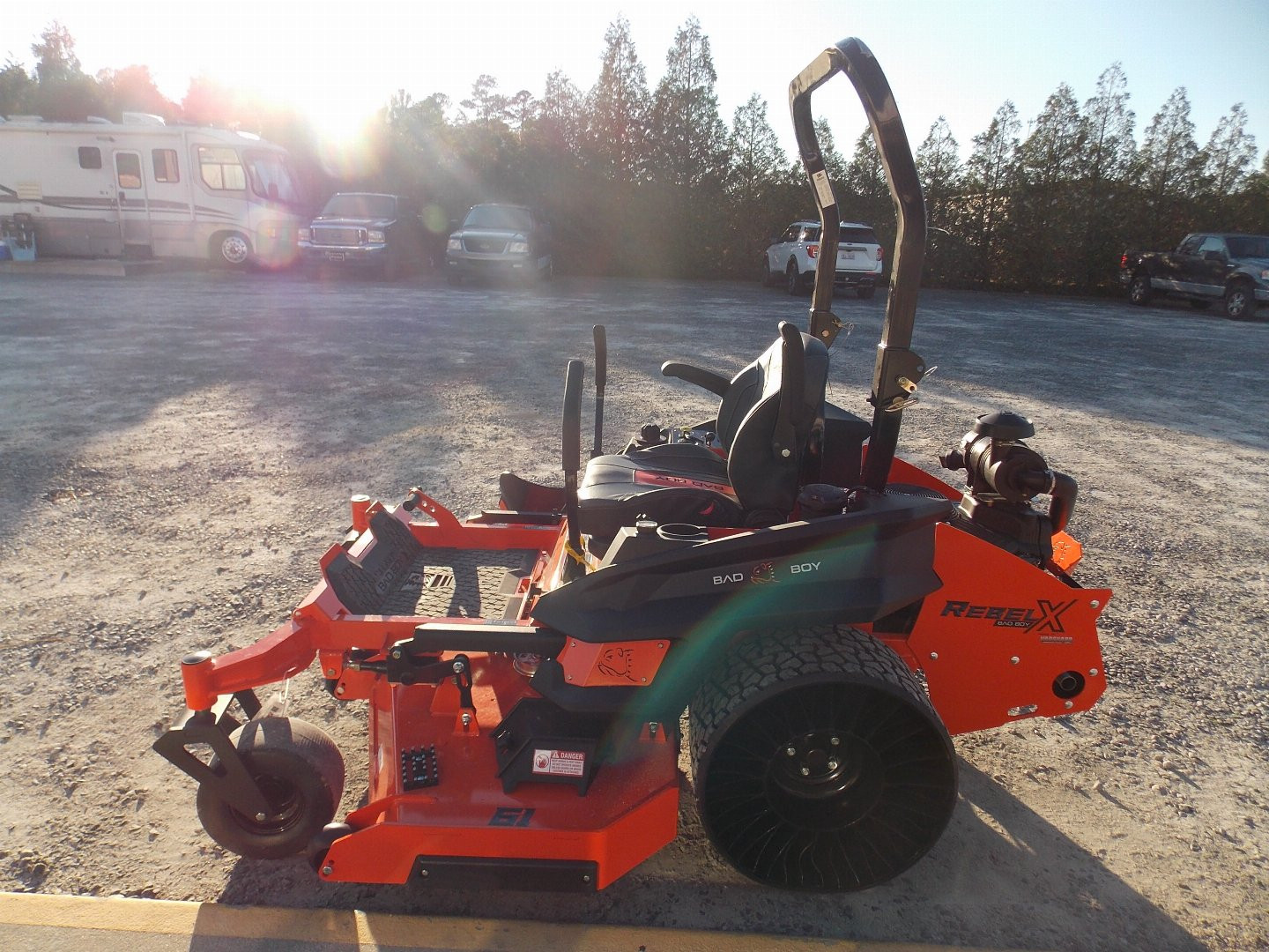 New 2024 Bad Boy Rebel X BRBX6137VG Lawn