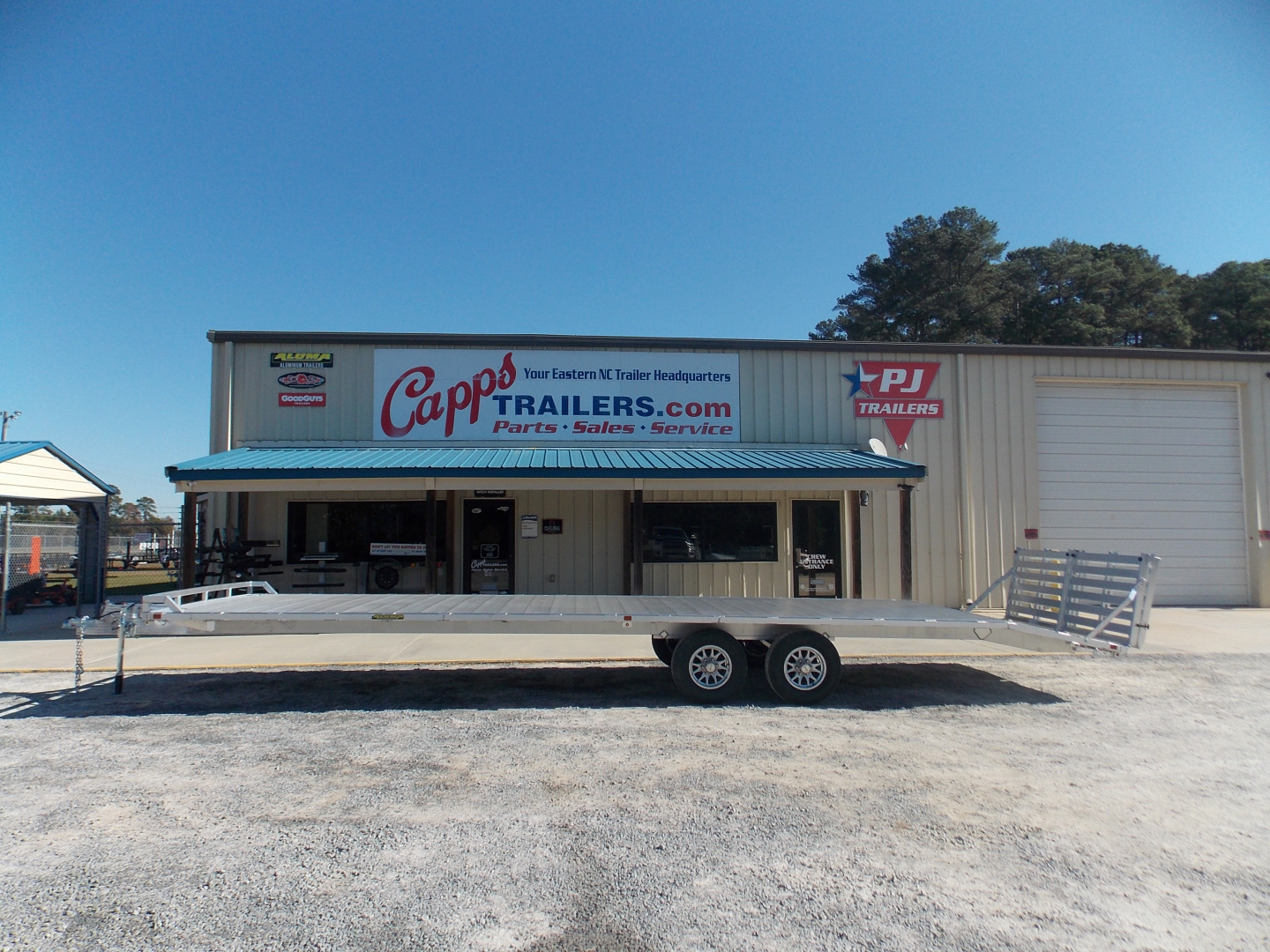 New 2026 Aluma 1030H-TA-BT-DT Deckover Trailer