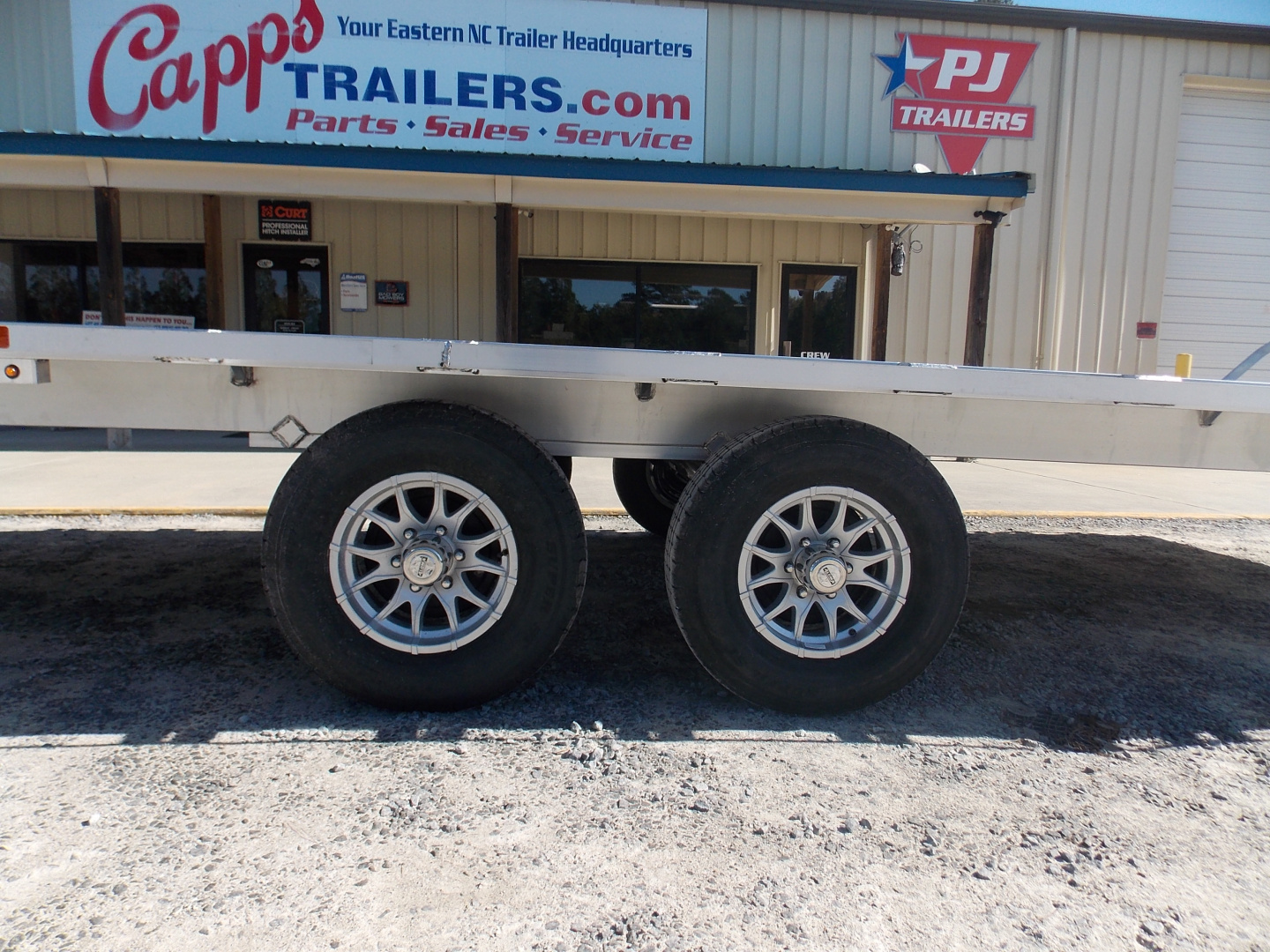 New 2026 Aluma 1030H-TA-BT-DT Deckover Trailer