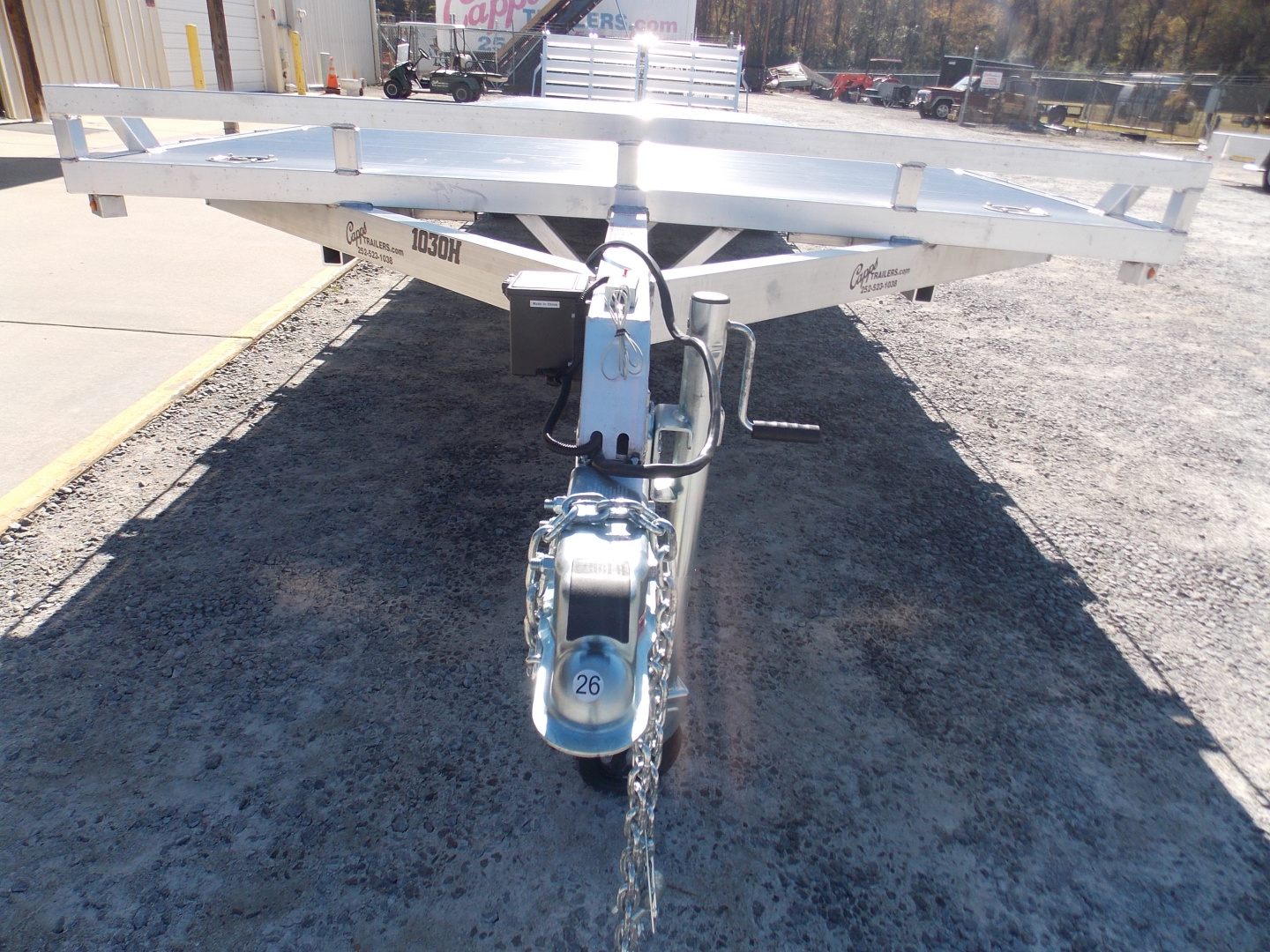 New 2026 Aluma 1030H-TA-BT-DT Deckover Trailer