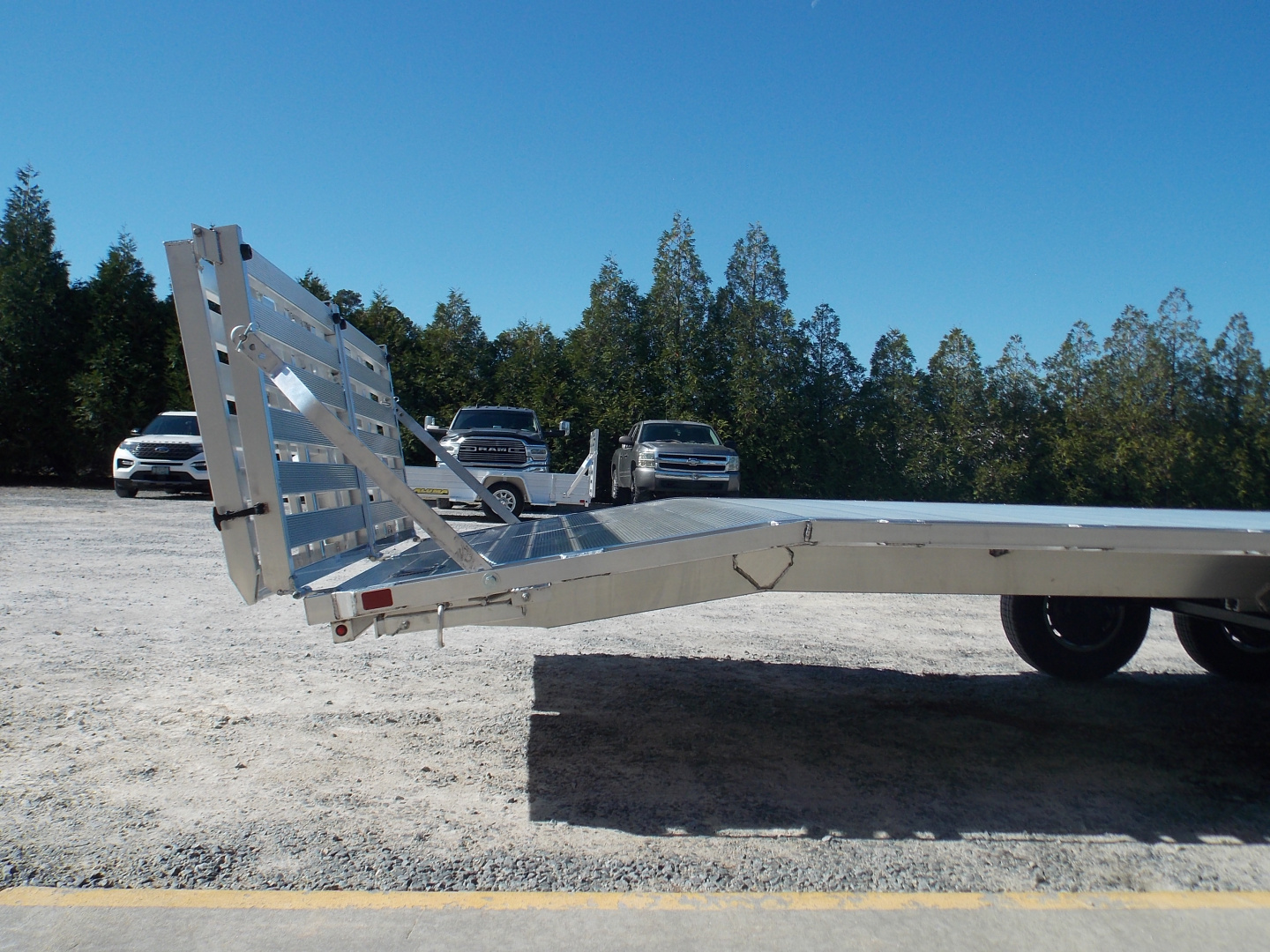 New 2026 Aluma 1030H-TA-BT-DT Deckover Trailer