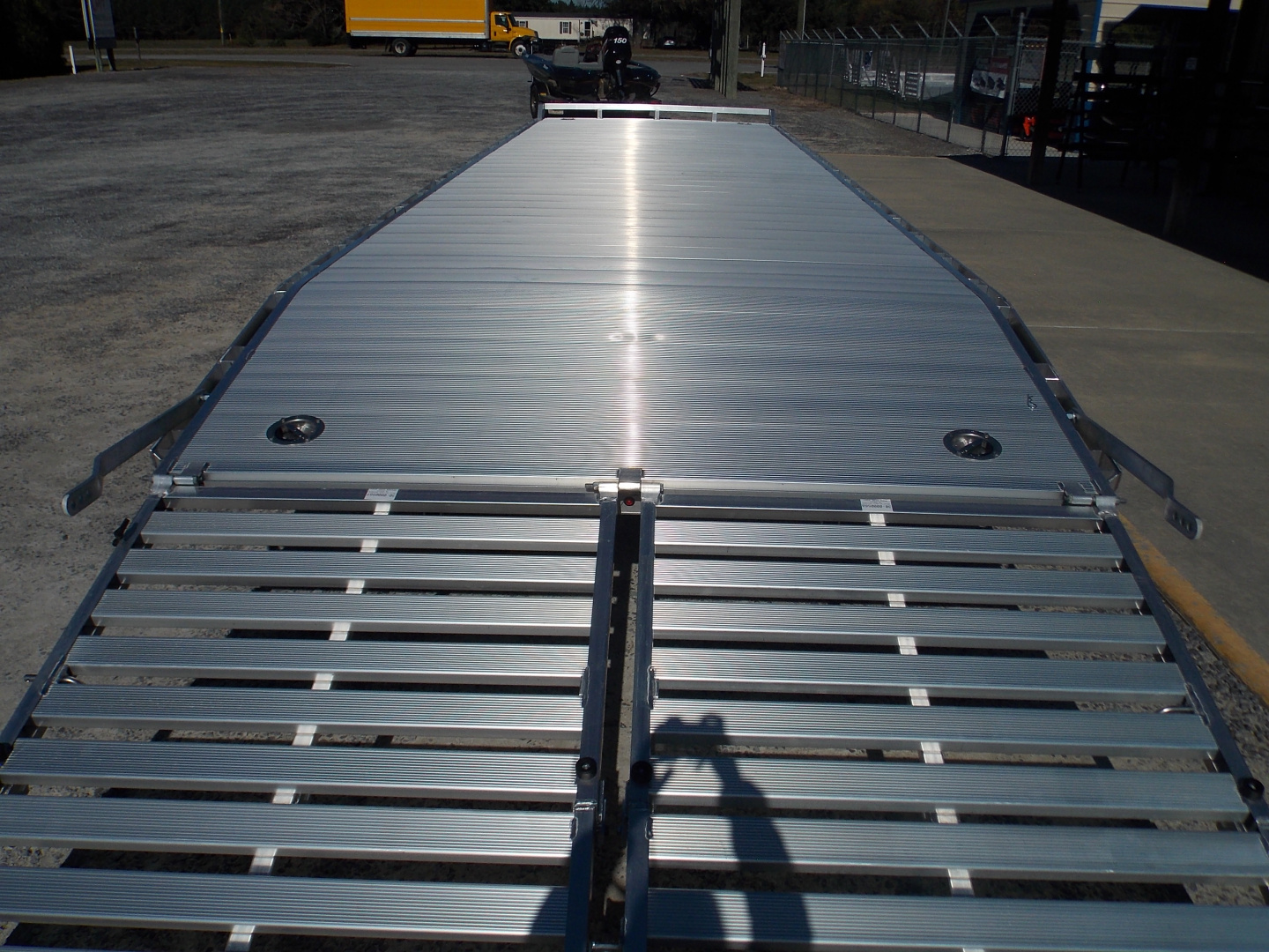 New 2026 Aluma 1030H-TA-BT-DT Deckover Trailer