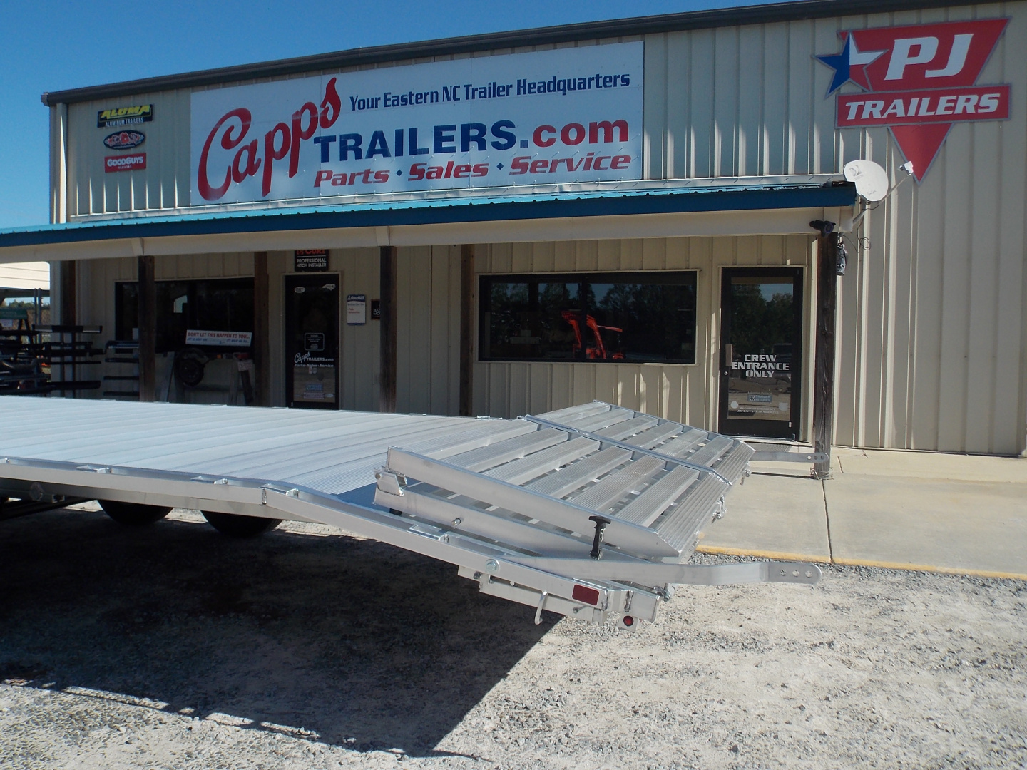 New 2026 Aluma 1030H-TA-BT-DT Deckover Trailer