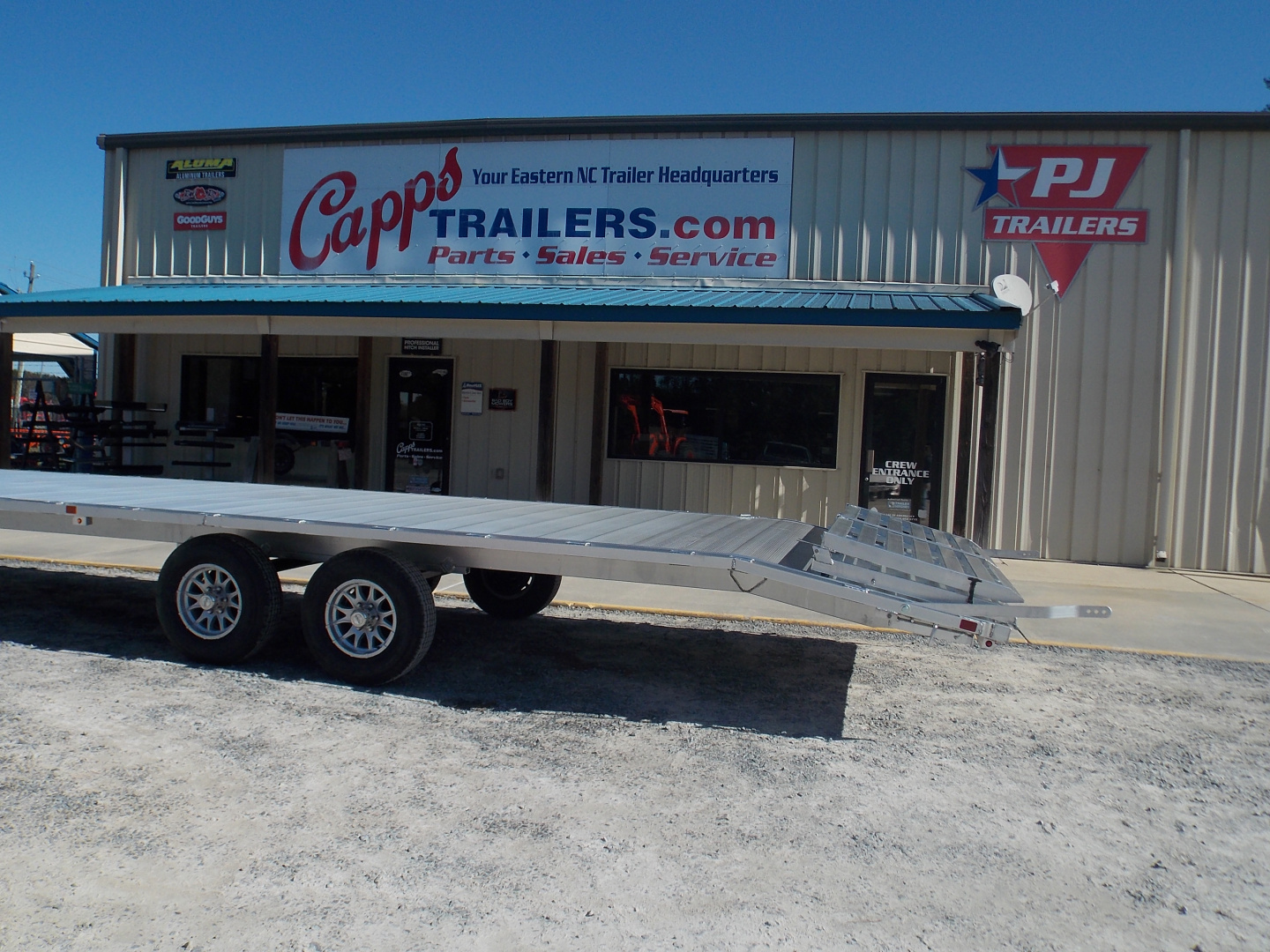 New 2026 Aluma 1030H-TA-BT-DT Deckover Trailer