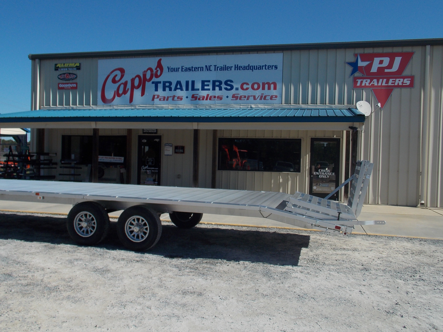 New 2026 Aluma 1030H-TA-BT-DT Deckover Trailer