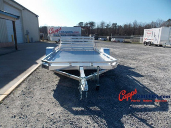 New 2024 Aluma AL 7712-S-BT Utility Trailer