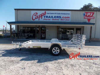 New 2024 Aluma AL 7712-S-BT Utility Trailer