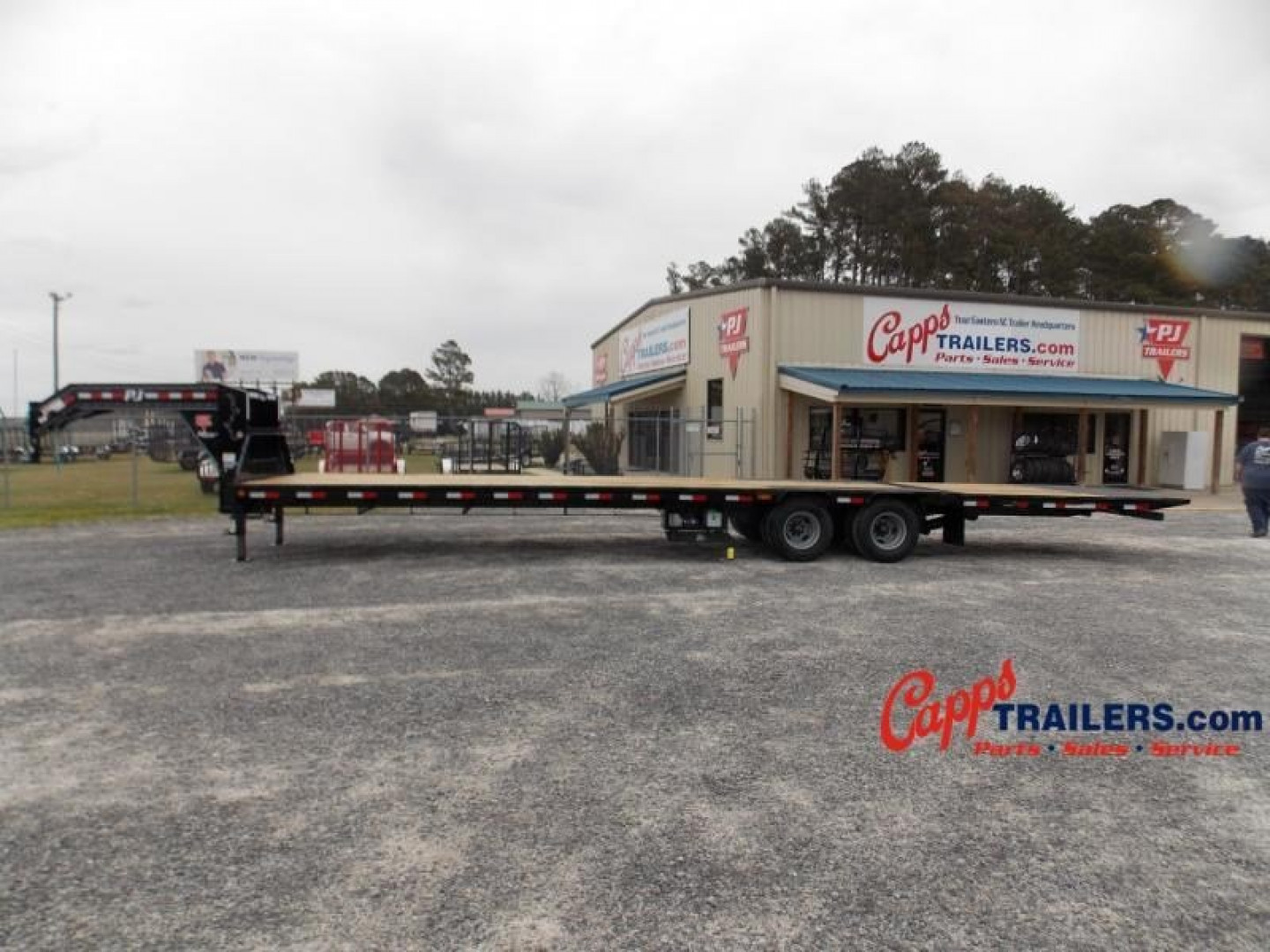 New 2024 PJ TRAILERS PJ LYR36D2BSSK4 DECKOVER TRAILER