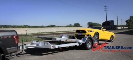 New 2022 Aluma AL 8218TILT-TA-EL-RTD Car / Racing Trailer