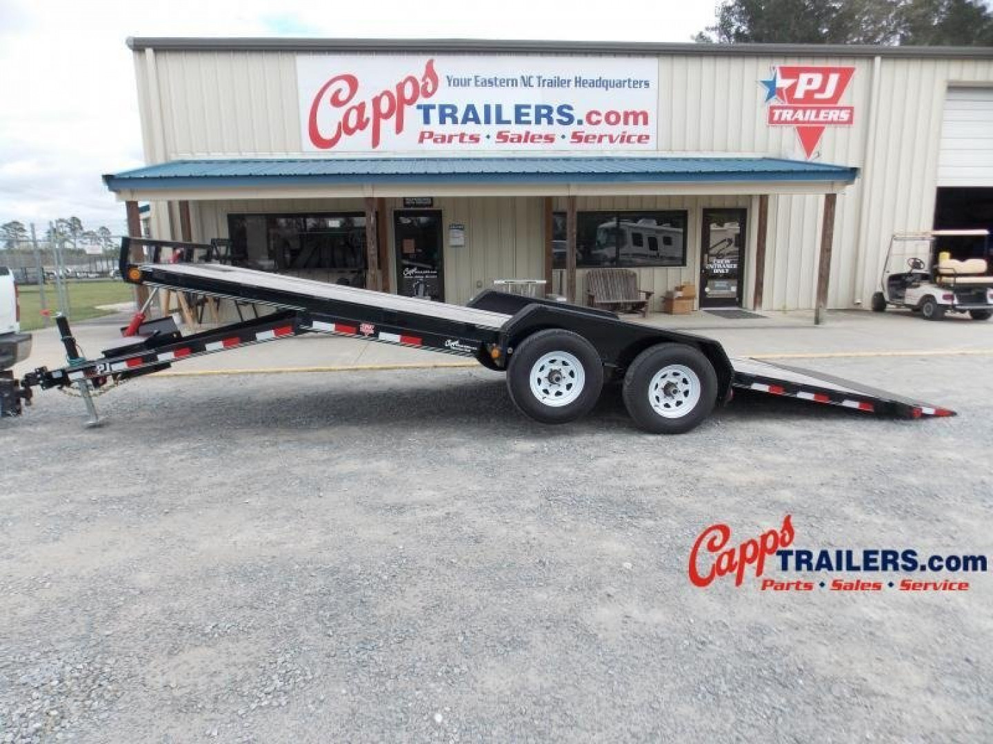 New 2023 PJ TRAILERS PJ THJ2252ESTK48QV TILT TRAILER