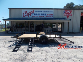 New 2026 PJ Trailers PJ U821231DSFK-ATVR Utility Trailer