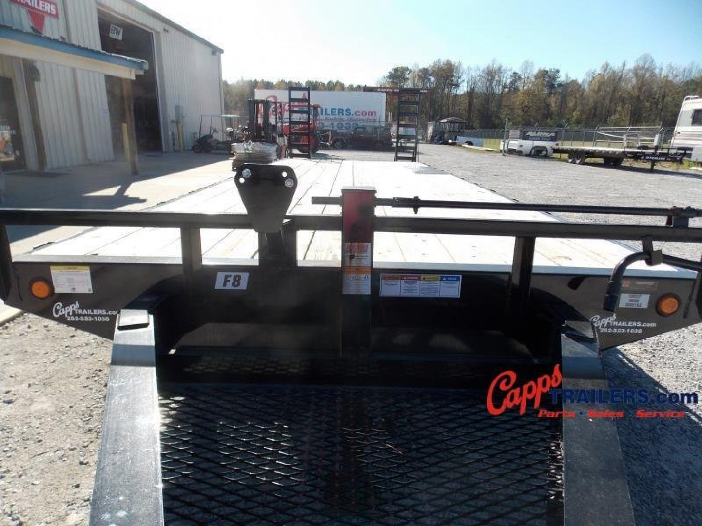 New 2024 PJ TRAILERS PJ F8J2672BSBK Deckover Trailer