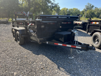 New 2025 CAM 6X12-10K DUMP TRAILER W/ RAMPS - TARP KIT