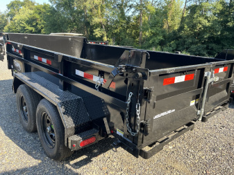 New 2025 CAM 6X12-10K DUMP TRAILER W/ RAMPS - TARP KIT