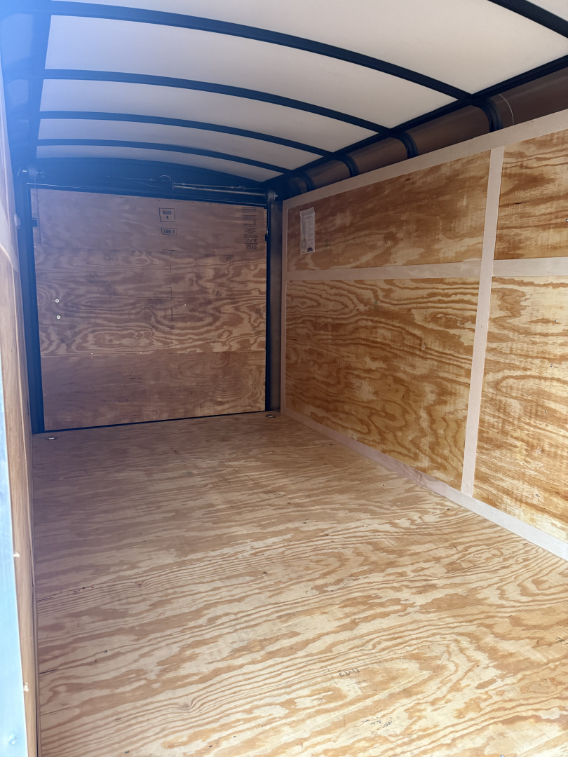 New 2026 Homesteader - 7x16 RAMP Door -SILVER - 5.2k Axles - POLYCOR