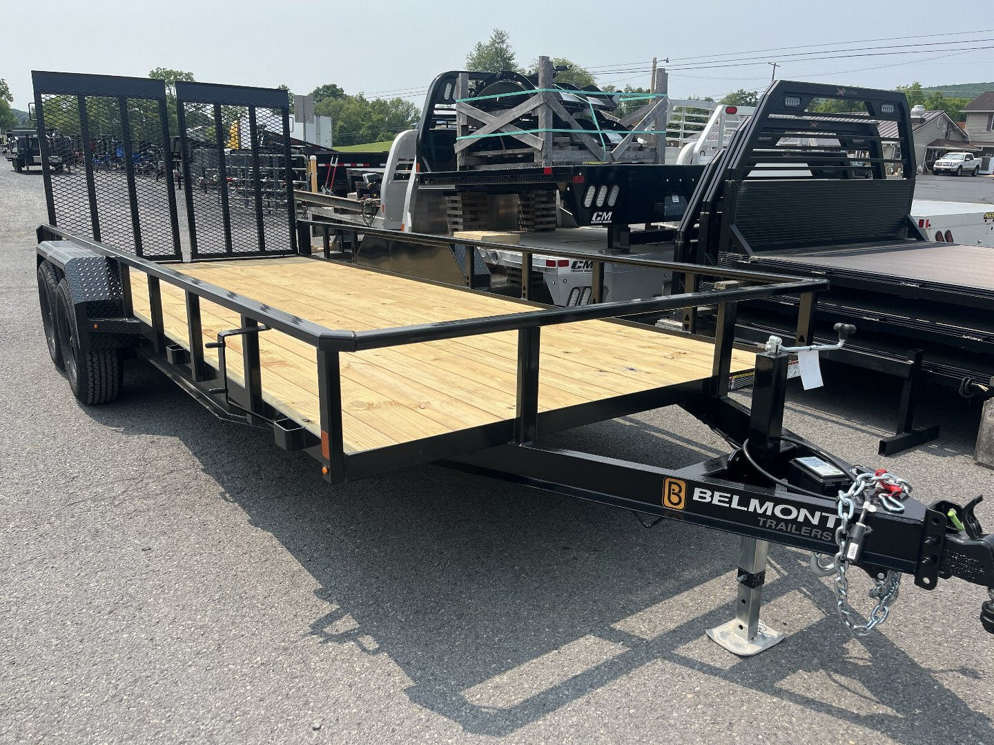 New 2025 BELMONT 7X18-10K - LANDSCAPE TRAILER - NEW DESIGN