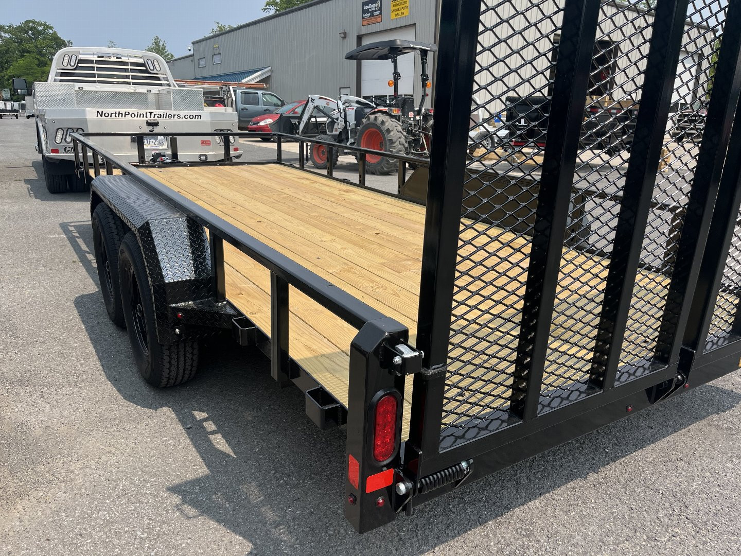 New 2025 BELMONT 7X18-10K - LANDSCAPE TRAILER - NEW DESIGN