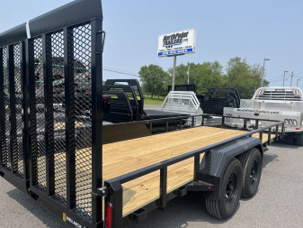 New 2025 BELMONT 7X18-10K - LANDSCAPE TRAILER - NEW DESIGN