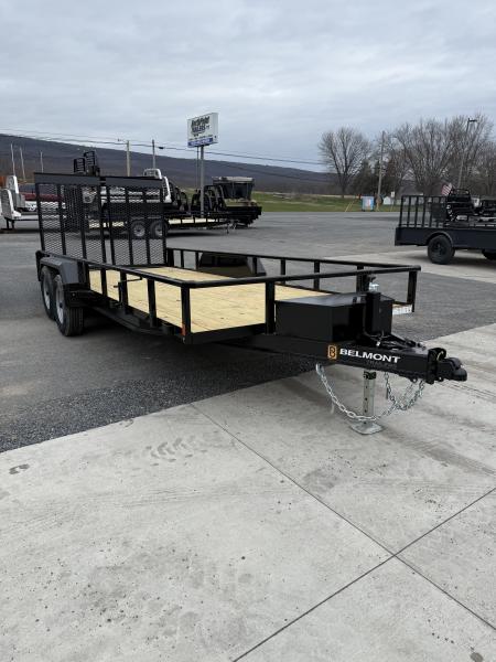 New 2026 BELMONT 7X18-10k - LANDSCAPE TRAILER - A-Frame Toolbox