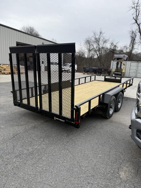 New 2026 BELMONT 7X18-10k - LANDSCAPE TRAILER - A-Frame Toolbox
