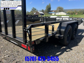 New 2025 CAM SUPERLINE 7x16 ATV/Landscape/Utility Trailer
