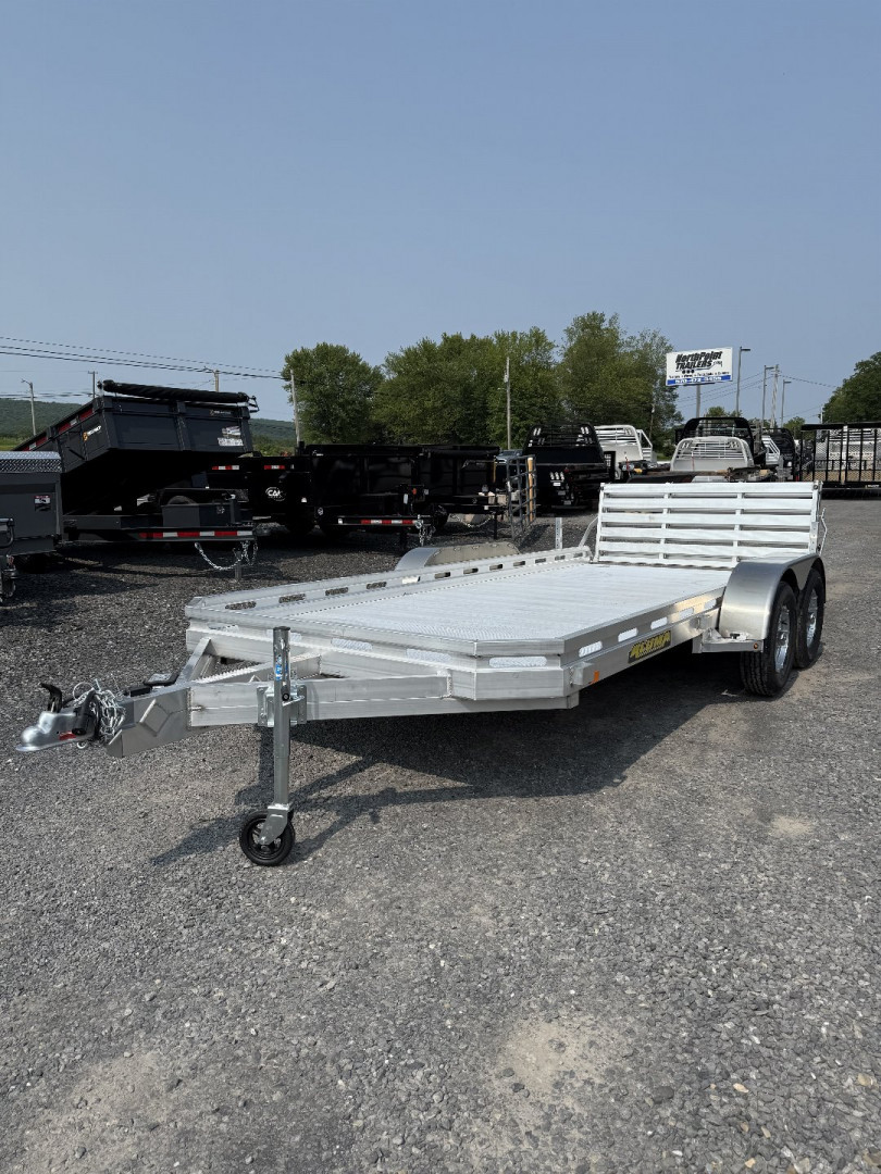 New 2026 Aluma 7816 BI-FOLD TAILGATE Utility Trailer