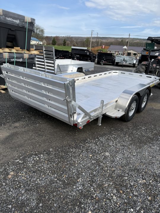 New 2027 ALUMA 7816 BI-FOLD TAILGATE Utility Trailer