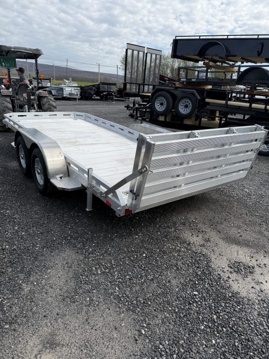 New 2027 ALUMA 7816 BI-FOLD TAILGATE Utility Trailer