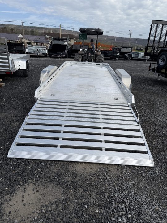New 2027 ALUMA 7816 BI-FOLD TAILGATE Utility Trailer