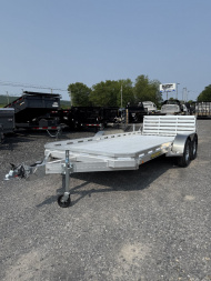 New 2026 Aluma 7816 BI-FOLD TAILGATE Utility Trailer
