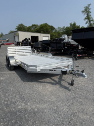 New 2026 Aluma 7816 BI-FOLD TAILGATE Utility Trailer