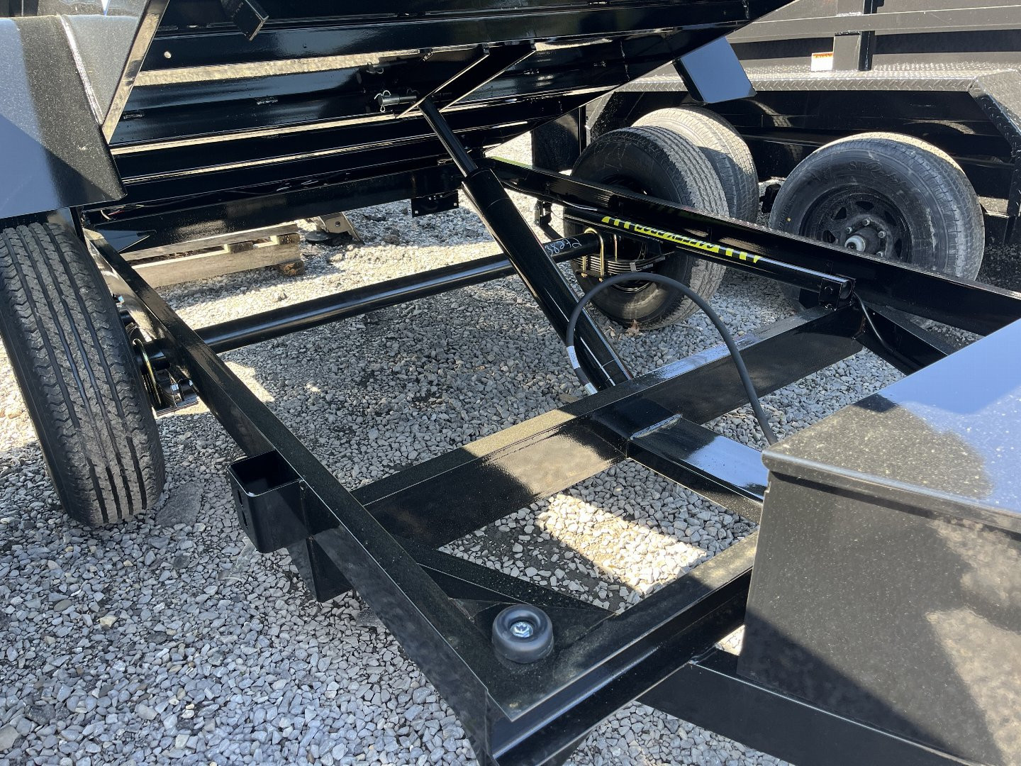 New 2025 BWise 5x8 Dump Trailer - One Piece Gate