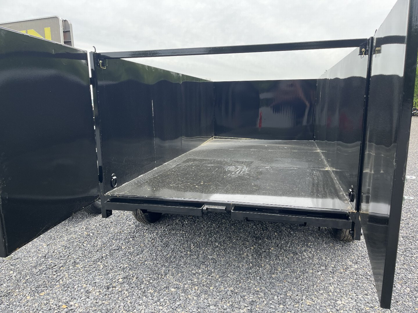 New 2026 CAM Superline 7 x 14' HIGH SIDE DUMP TRAILER - 14k - GOOSENECK