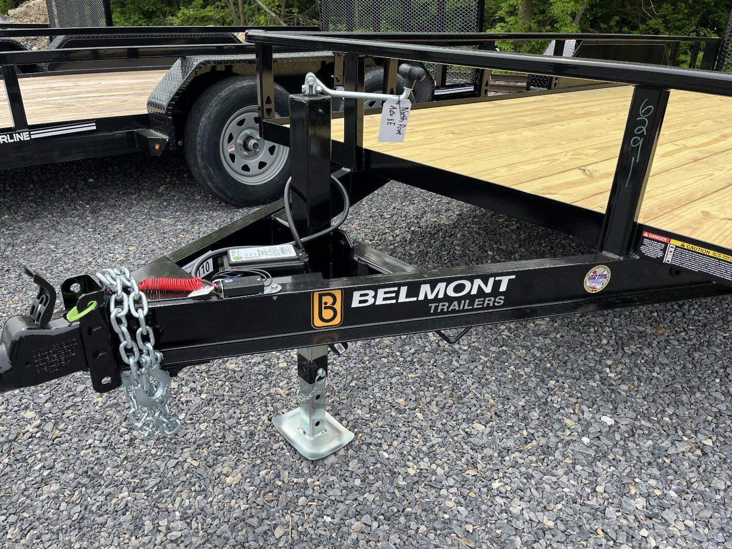 New 2025 BELMONT 7X16 - LANDSCAPE TRAILER - NEW DESIGN