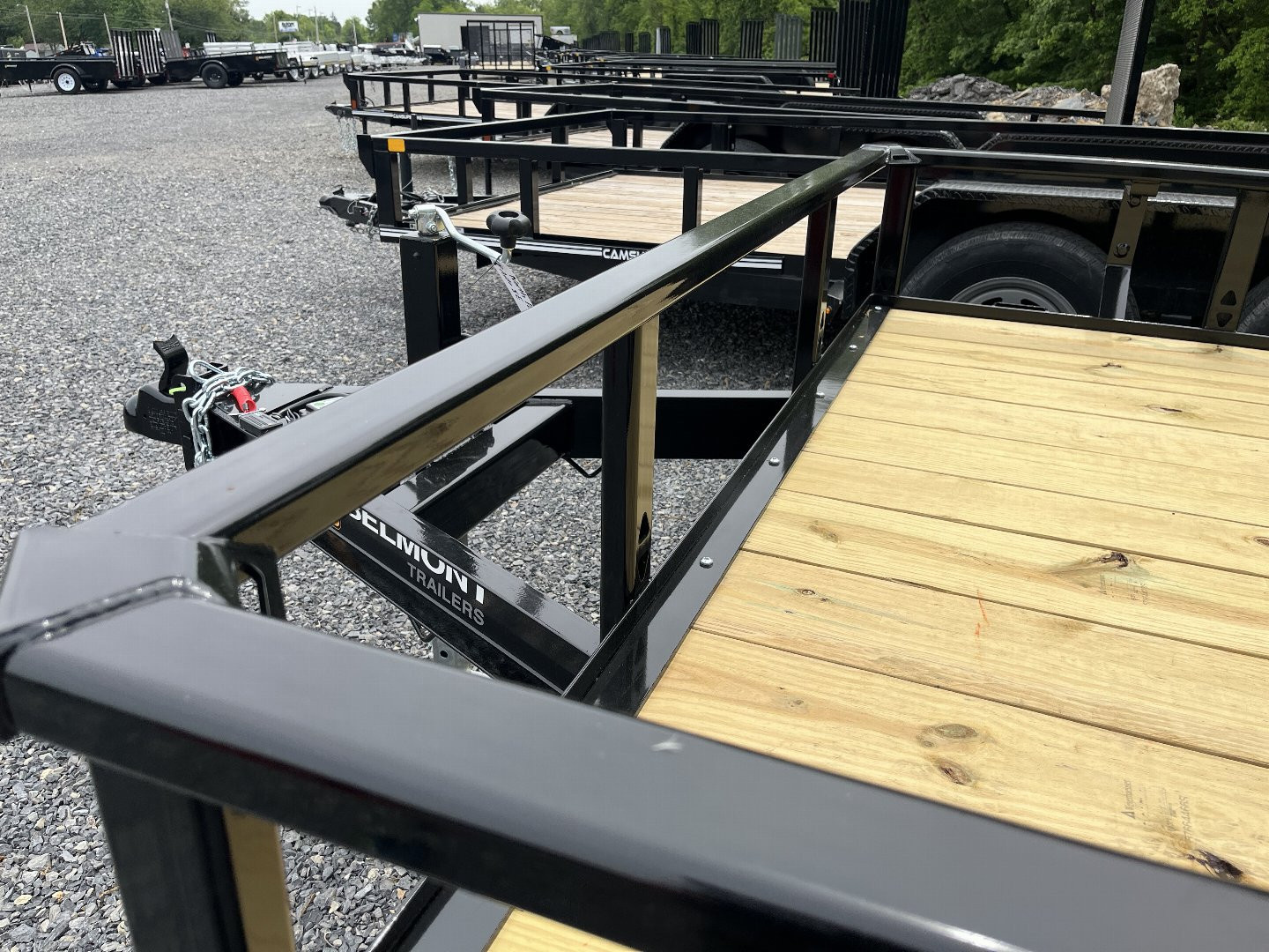 New 2025 BELMONT 7X16 - LANDSCAPE TRAILER - NEW DESIGN