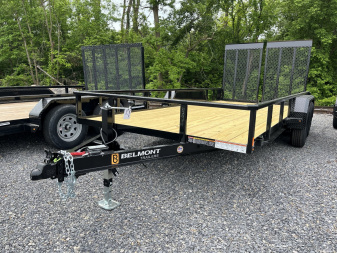 New 2025 BELMONT 7X16 - LANDSCAPE TRAILER - NEW DESIGN
