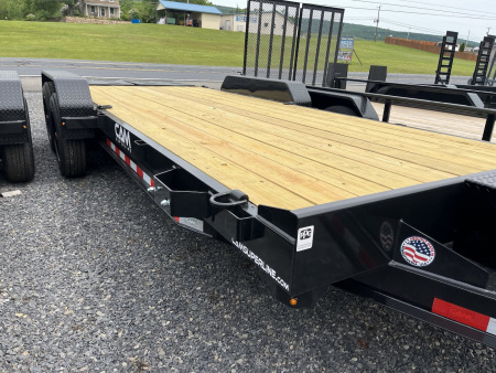 New 2025 CAM Superline - 17+3 Equipment Trailer - 16K GVWR - SUPER RAMPS - TOOLBOX